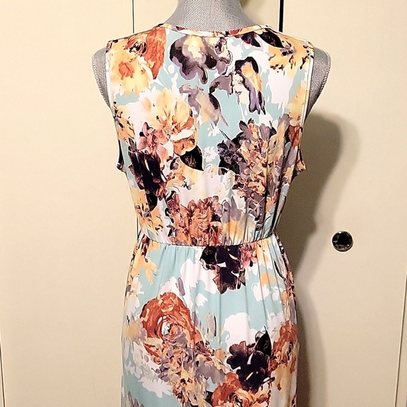 Coco and Main Floral High Low dress - Picture 5 of 8